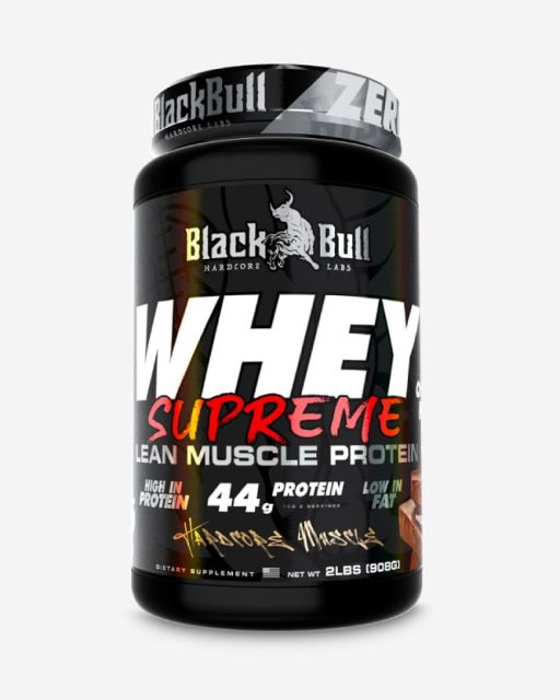 Black Bull Whey Supreme Lean Muscle Protein 908g – Chocolate Nougat