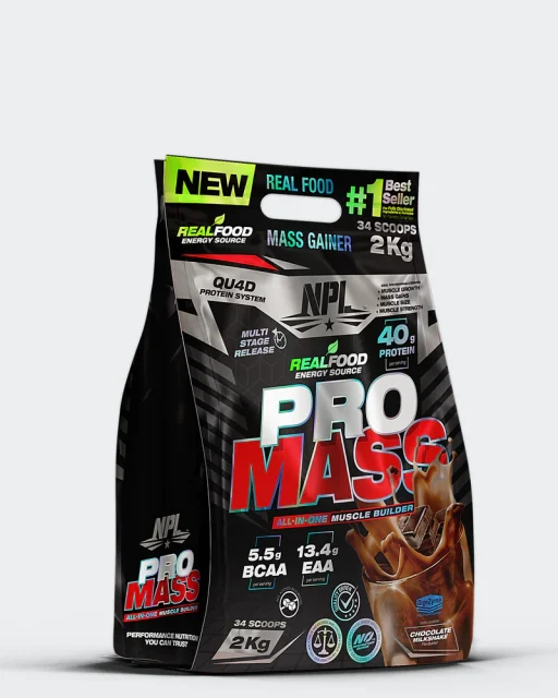 NPL Pro Mass 2kg – Chocolate Milkshake